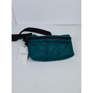 Calpak Luka Belt Bag Kale Green Puffer Crossbody Fanny Pack Waist Tags
